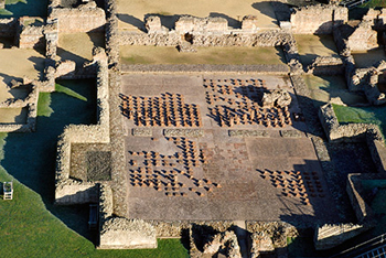 wroxeter roman village shropshire